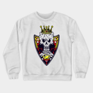 King Skull (color) Crewneck Sweatshirt